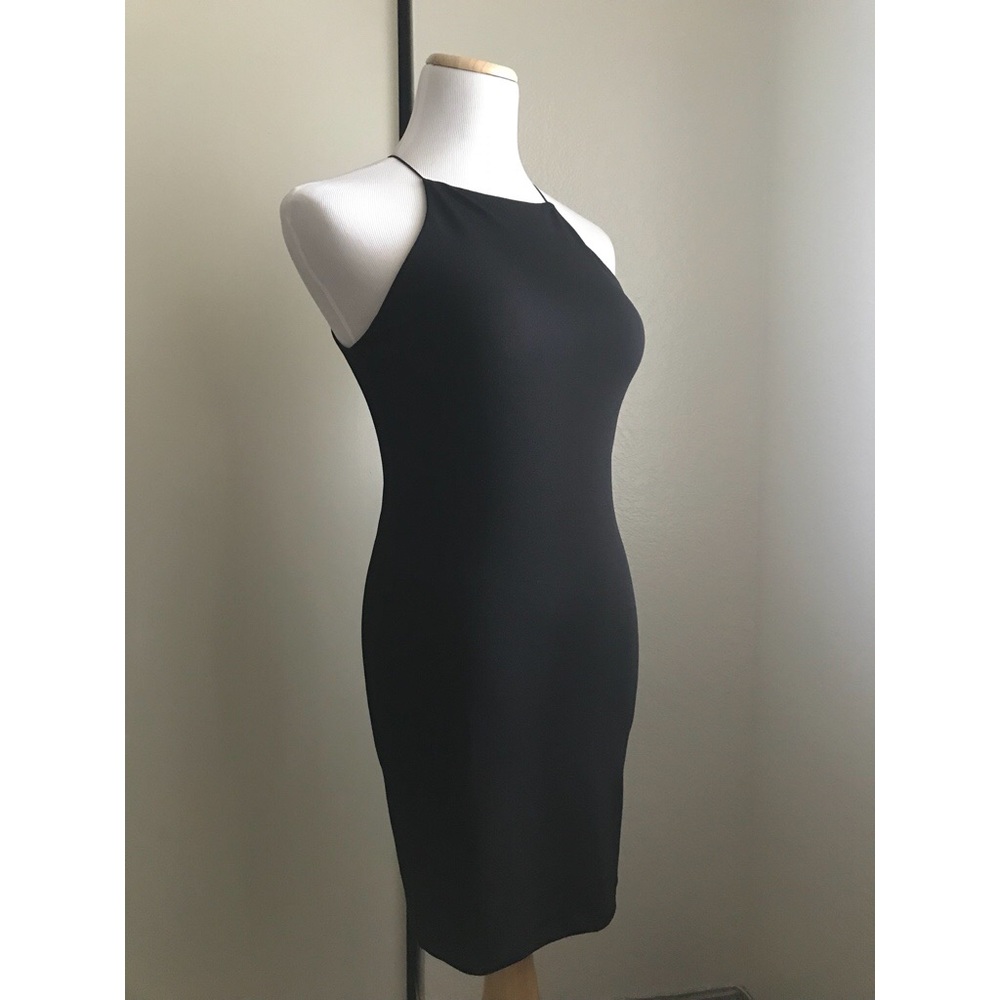 Black Stretchy Bodycon Dress